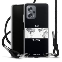 Carry Case Transparent Fabric black/silver