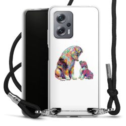 Carry Case Fabric black/silver