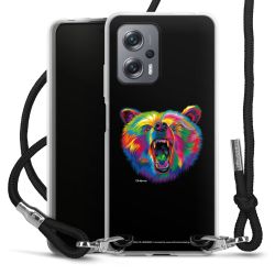 Carry Case Fabric black/silver