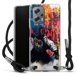 Carry Case Fabric black/silver