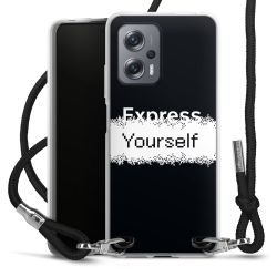 Carry Case Fabric black/silver