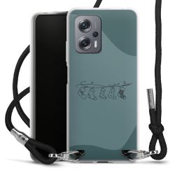 Carry Case Fabric black/silver