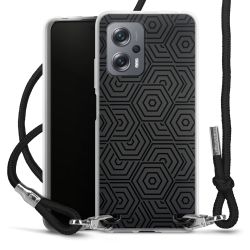 Carry Case Fabric black/silver