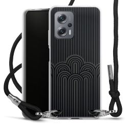 Carry Case Fabric black/silver