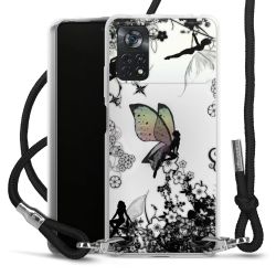 Carry Case Transparent Fabric black/silver