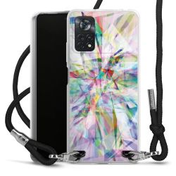 Carry Case Transparent Fabric black/silver