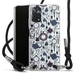 Carry Case Transparent Fabric black/silver