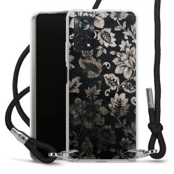 Carry Case Transparent Fabric black/silver