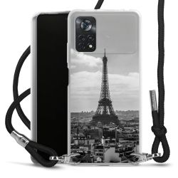 Carry Case Transparent Fabric black/silver