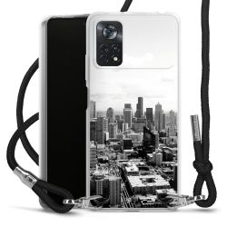 Carry Case Transparent Fabric black/silver