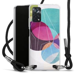 Carry Case Transparent Fabric black/silver