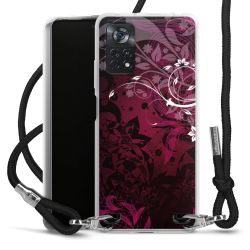 Carry Case Transparent Fabric black/silver