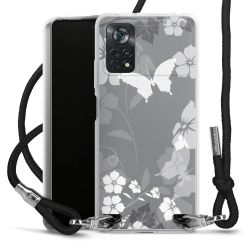 Carry Case Transparent Fabric black/silver