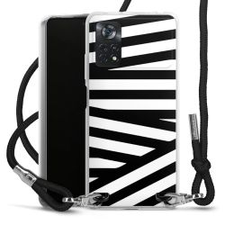 Carry Case Transparent Fabric black/silver