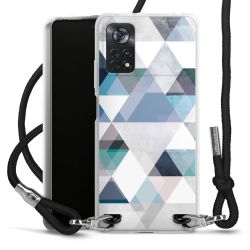 Carry Case Transparent Fabric black/silver