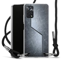 Carry Case Transparent Fabric black/silver