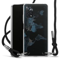 Carry Case Transparent Fabric black/silver