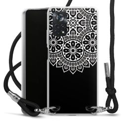 Carry Case Transparent Fabric black/silver