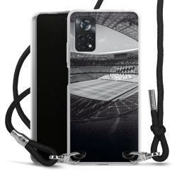 Carry Case Transparent Fabric black/silver