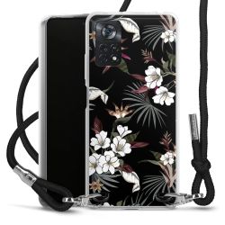 Carry Case Transparent Fabric black/silver