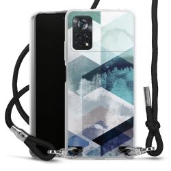 Carry Case Transparent Fabric black/silver