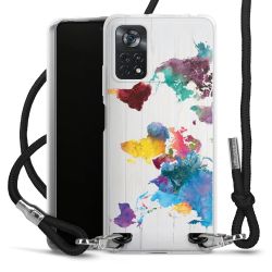 Carry Case Transparent Fabric black/silver