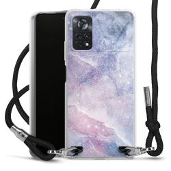 Carry Case Transparent Fabric black/silver