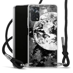 Carry Case Transparent Fabric black/silver