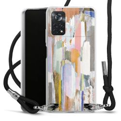 Carry Case Transparent Fabric black/silver