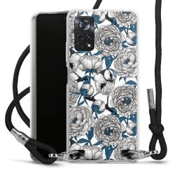 Carry Case Transparent Fabric black/silver