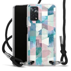 Carry Case Transparent Fabric black/silver