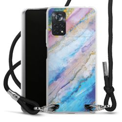 Carry Case Transparent Fabric black/silver