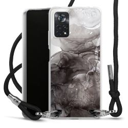 Carry Case Transparent Fabric black/silver