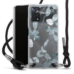 Carry Case Transparent Fabric black/silver