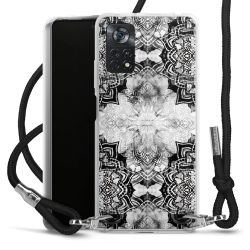 Carry Case Transparent Fabric black/silver