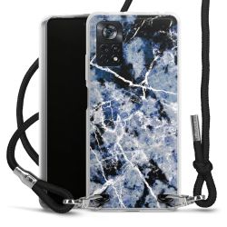 Carry Case Transparent Fabric black/silver