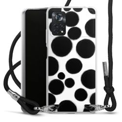 Carry Case Transparent Fabric black/silver