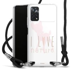 Carry Case Transparent Fabric black/silver