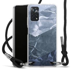 Carry Case Transparent Fabric black/silver