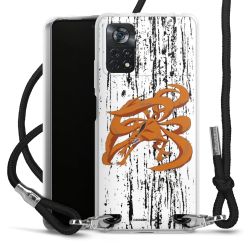 Carry Case Transparent Fabric black/silver