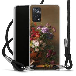 Carry Case Transparent Fabric black/silver