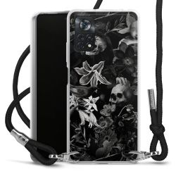 Carry Case Transparent Fabric black/silver