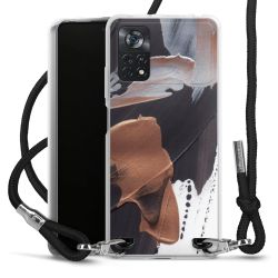 Carry Case Transparent Fabric black/silver