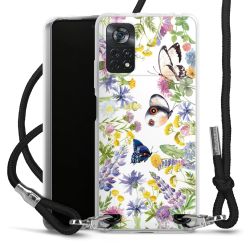 Carry Case Transparent Fabric black/silver