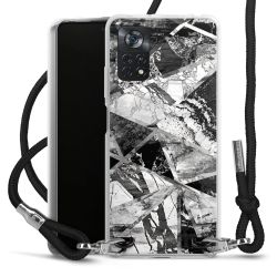 Carry Case Transparent Fabric black/silver