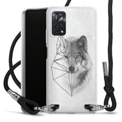 Carry Case Transparent Fabric black/silver