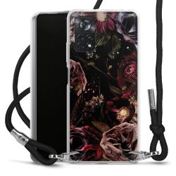 Carry Case Transparent Fabric black/silver