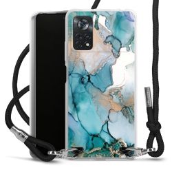 Carry Case Transparent Fabric black/silver