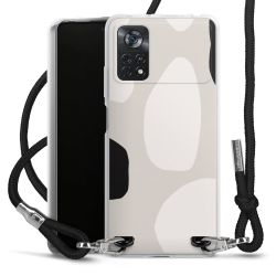 Carry Case Transparent Fabric black/silver