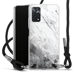 Carry Case Transparent Fabric black/silver